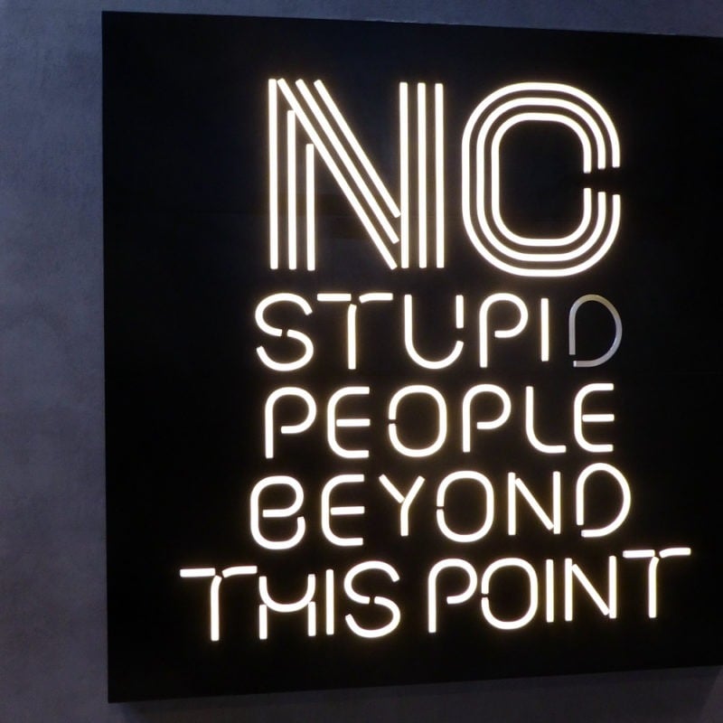 Propaganda for the "smart"