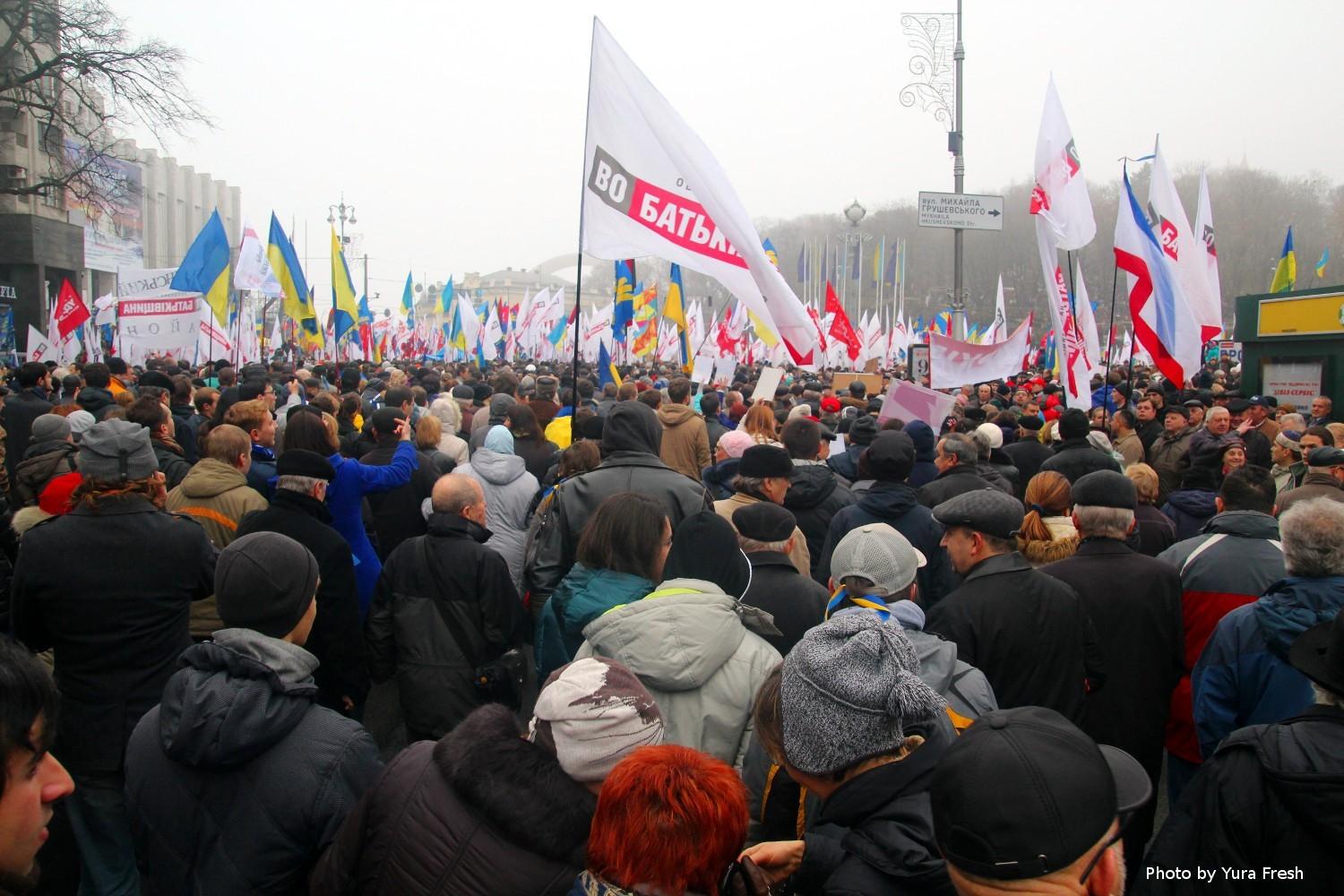 Tука попередив про підготовку масових протестів "деякими кандидатами"