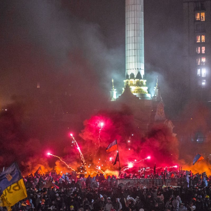 Кремлівська пропаганда спотворює пам’ять про Революцію гідності