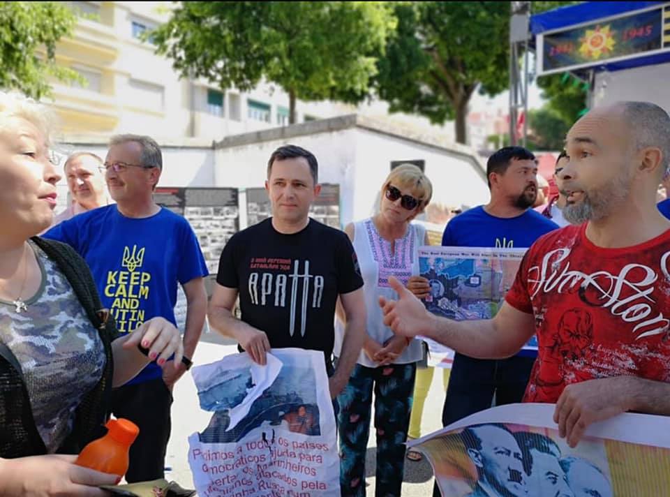 Учасники акції "Безсмертний полк" у Португалії напали на українців