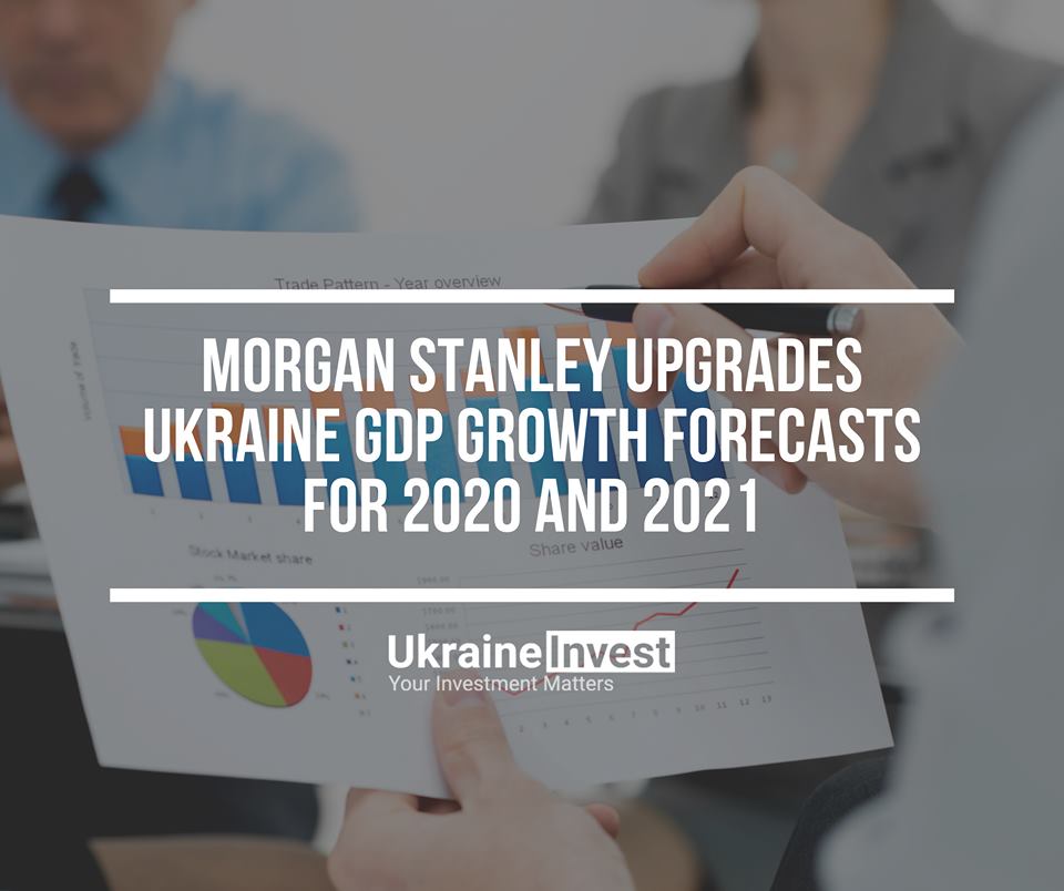 Morgan Stanley upgrades Ukrainian GDP forecasts 2