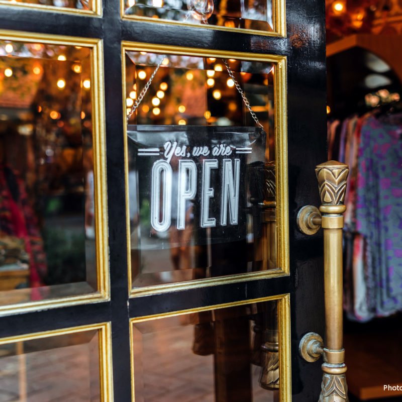 Retail sales are up by almost 10%