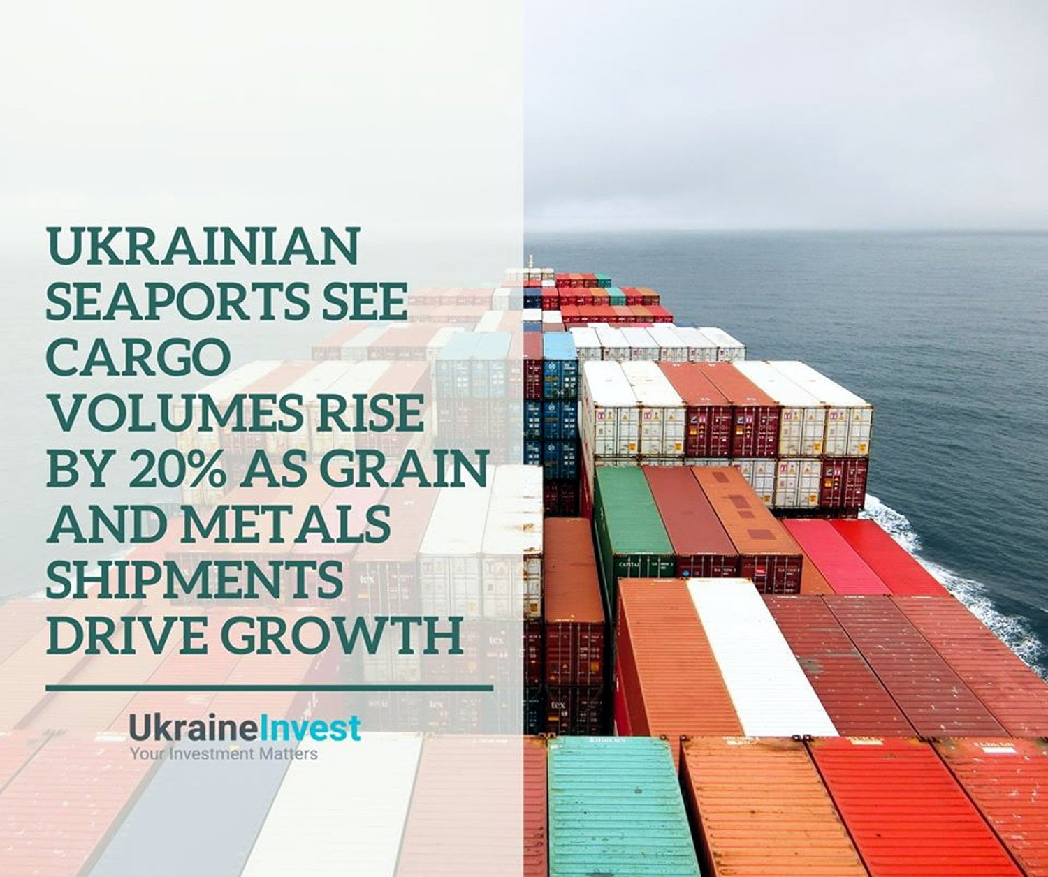 Ukraine's seaports showed 20.2% year-on-year increase in cargo volumes 4