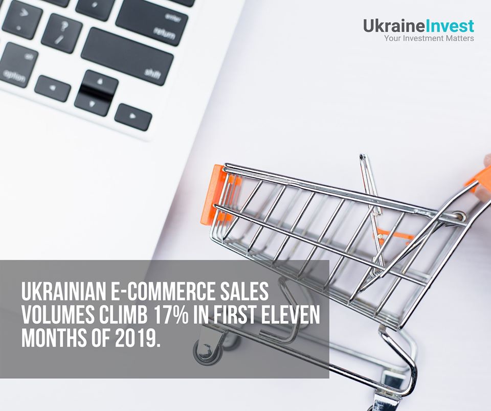 Ukrainians spent 17% more money on e-commerce purchases in 2019