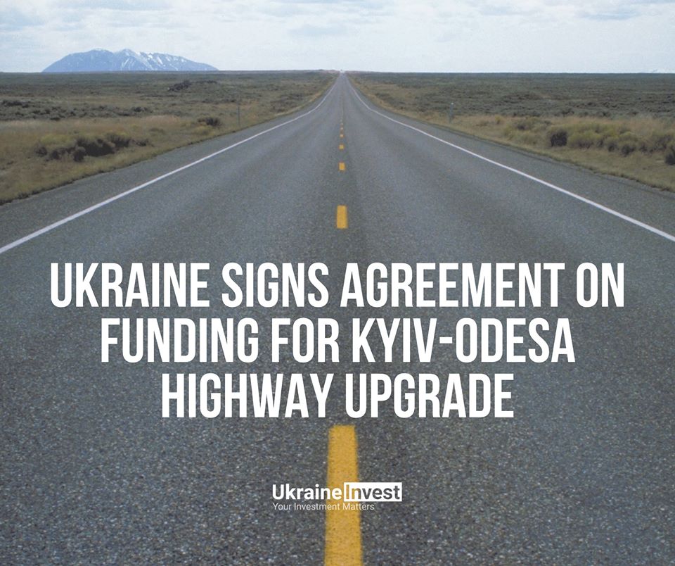 Kyiv-Odesa highway will be changed into a European standard motorway 9