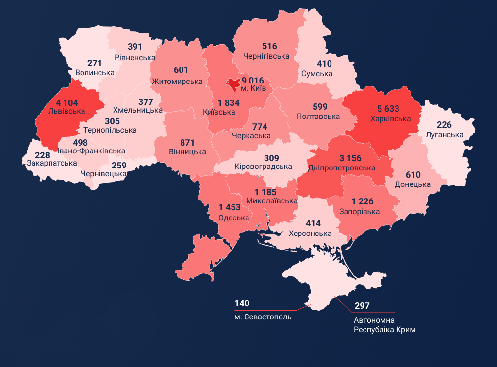 Географія жінок-ФОПів з IT-сфери