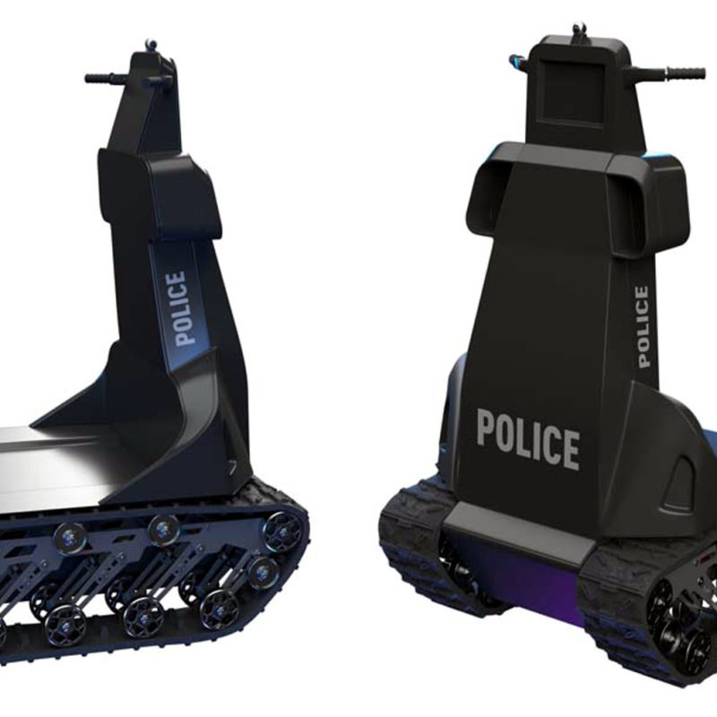 Ukrainian company developed a robot cop