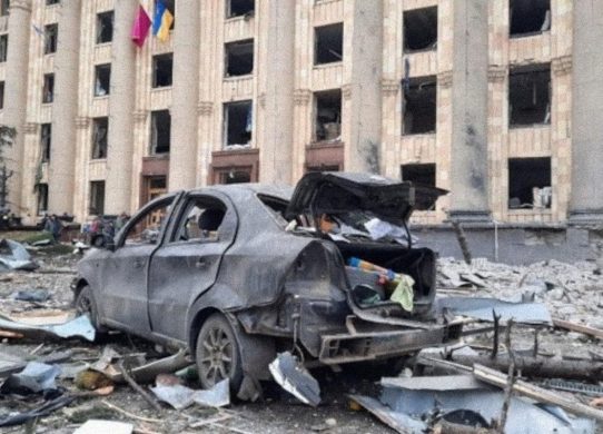 russians so far ruined 600 houses and 50 schools in Kharkiv 9