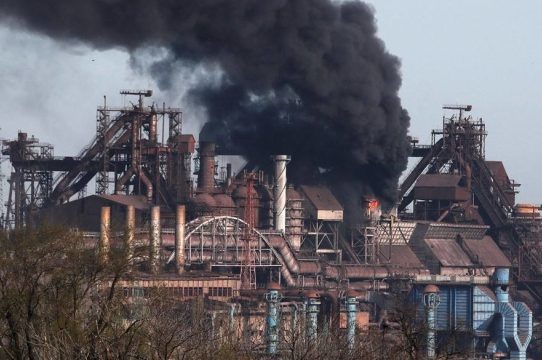 russians launch 38 airstrikes on Azovstal steelworks in a day 1