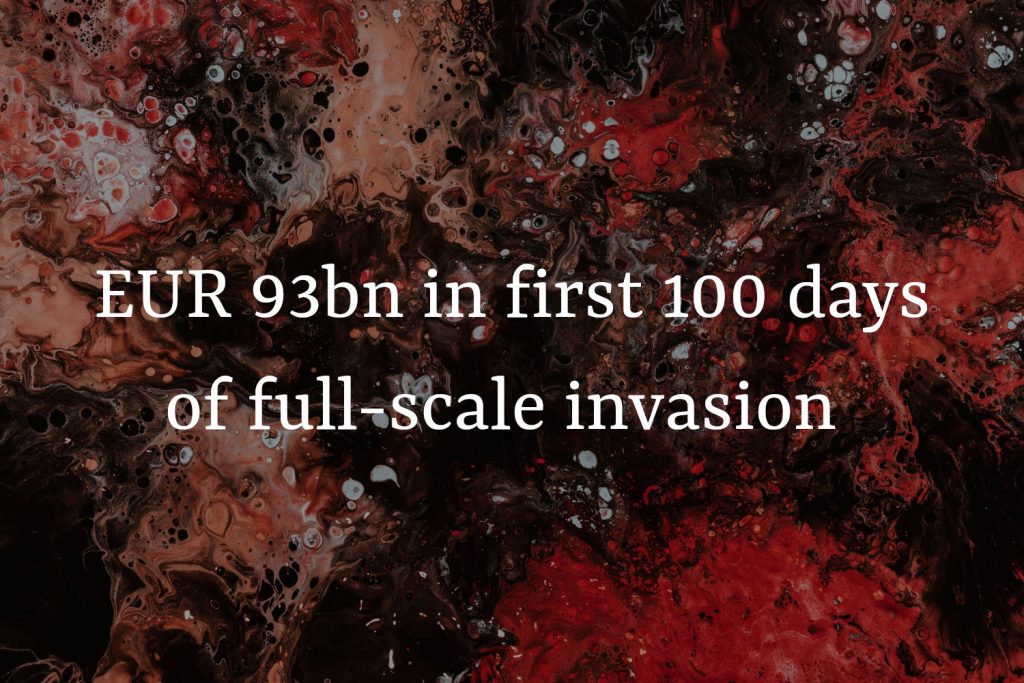 russia earned EUR 93bn from fossil fuel exports in first 100 days of full-scale invasion of Ukraine