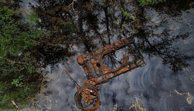 UA Army destroys pontoon crossing in Luhansk region [video]