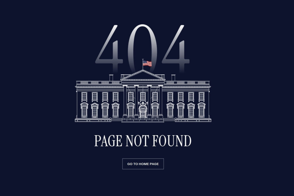 Any reference to Budapest Memorandum disappeared from White House website