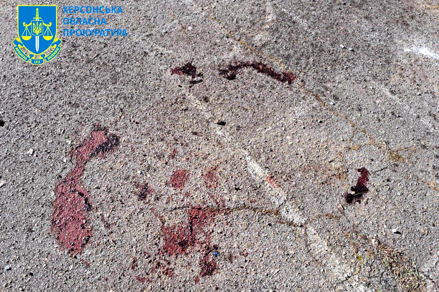 ruscists attack civilians receiving humanitarian aid in Kherson region