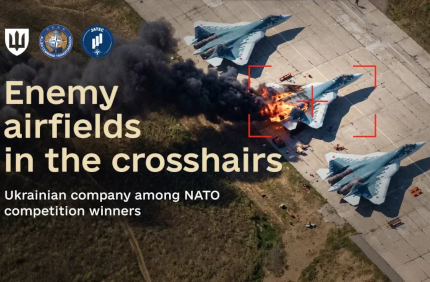 Ukrainian company named among winners of NATO competition to restrict the adversary’s use of airfields