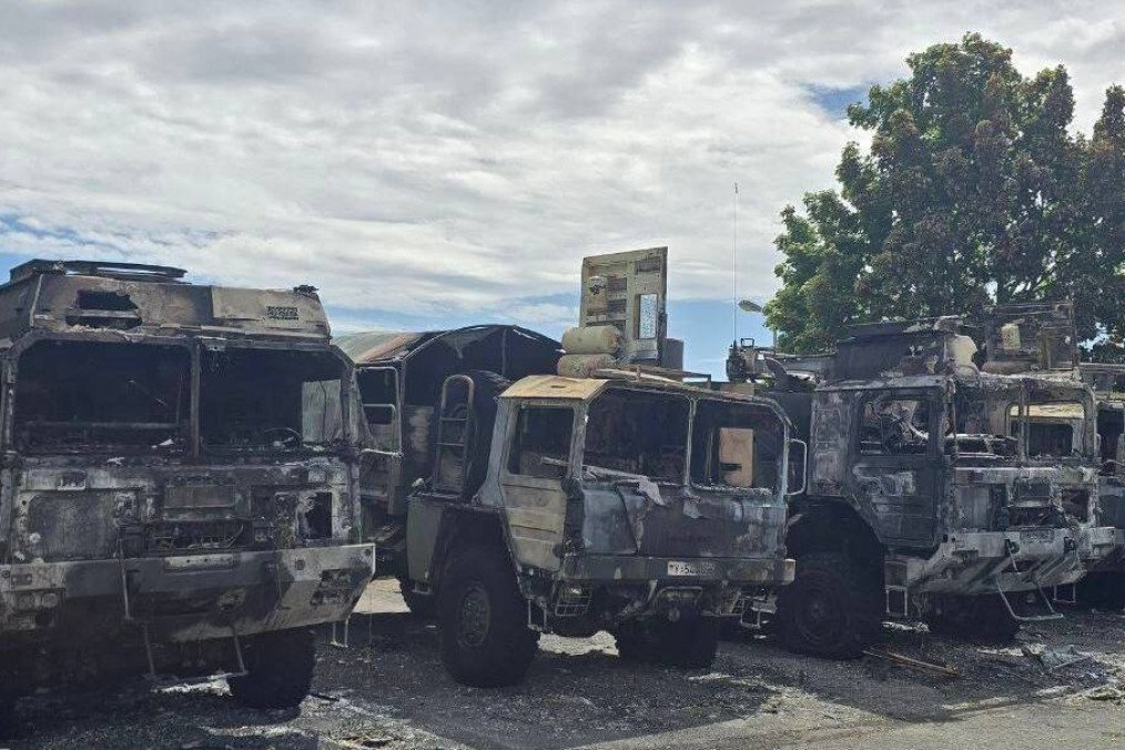 russians reportedly set on fire German military trucks – media