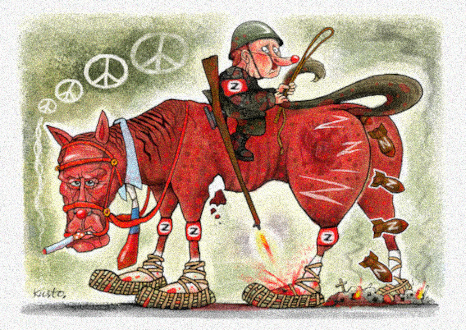 UN General Assembly adopted resolution to celebrate World Horse Day. What else is there to do?! - Kyslytsya