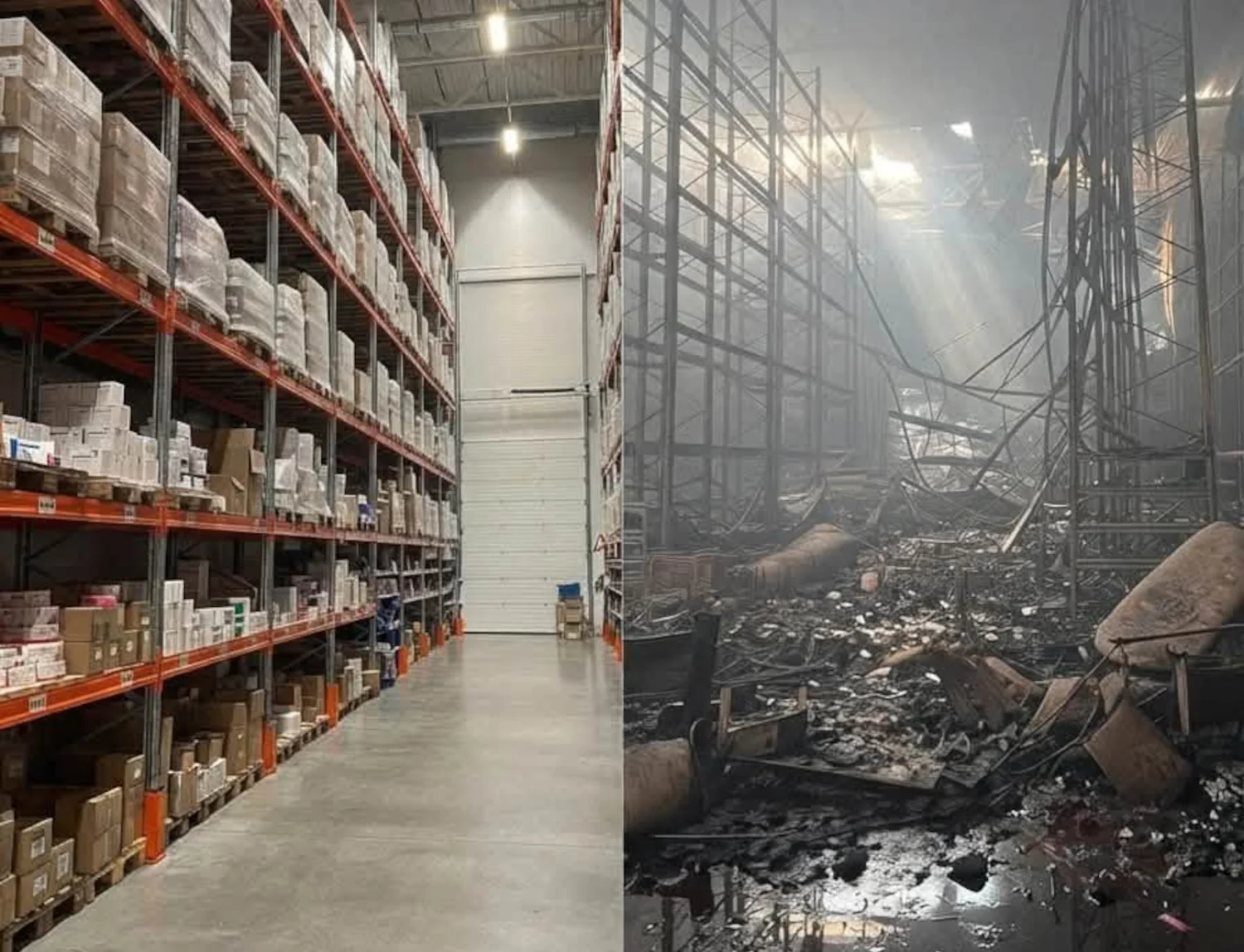 russia attacked a pharmacy chain warehouse, destroying hundreds of tons of medical supplies