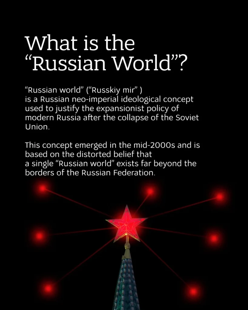 The true nature of this “russian World” is shown in its deadly attacks on civilians and the destruction it spreads