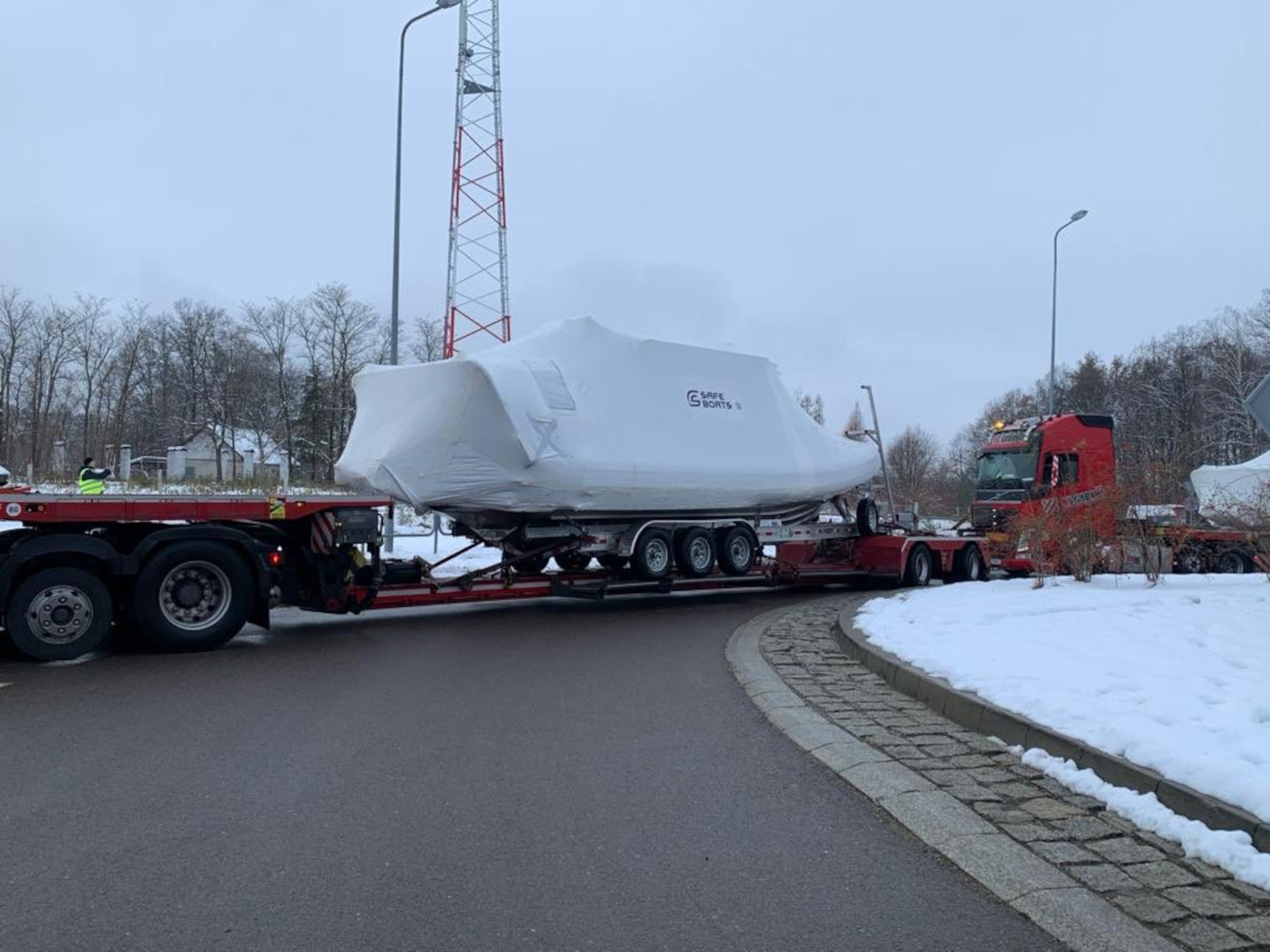 Polish truck drivers blocked delivery of patrol boat for Ukraine - MP