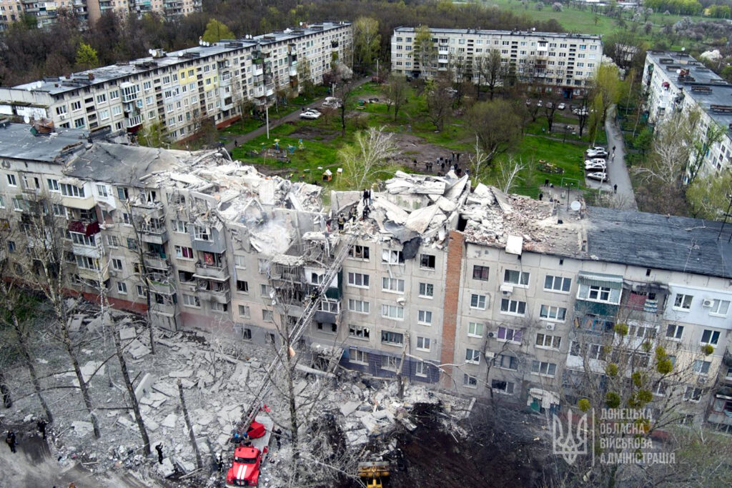 15 civilians died in russian attack on Slovyansk