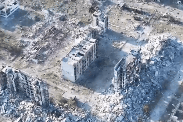 russians completely destroyed Vovchansk [video]